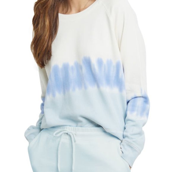 Rails Sweaters - Rails Theo Sweatshirt Ocean Tie Dye Sz L Oversized